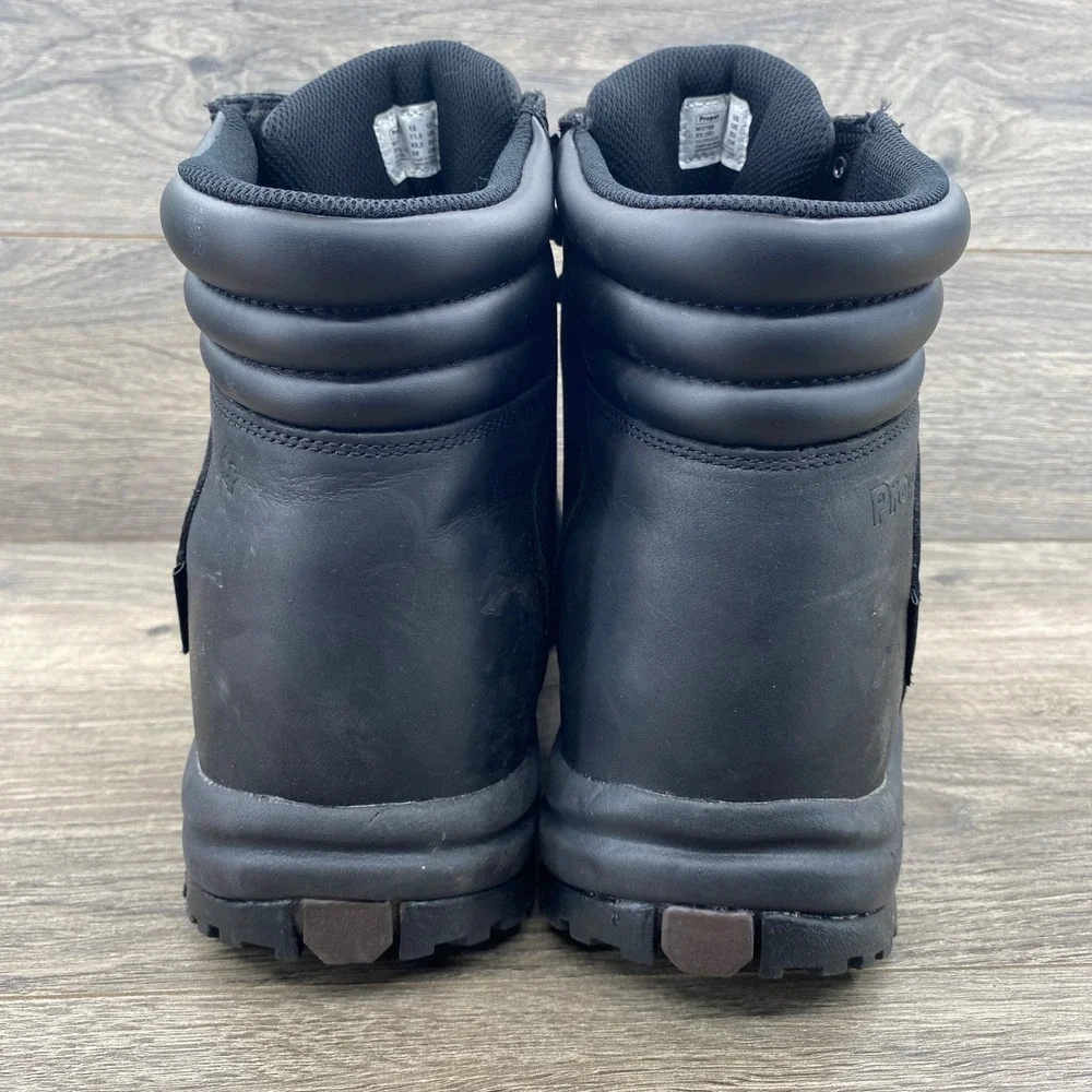 Propet Blizzard Mid Lace Boots Mens 12 XX Black Waterproof Thinsulate M3789